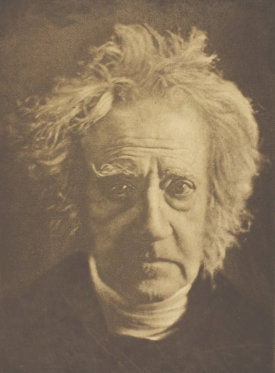Sir John Herschel, 1867, basılmış c. 1893. by Julia Margaret Cameron