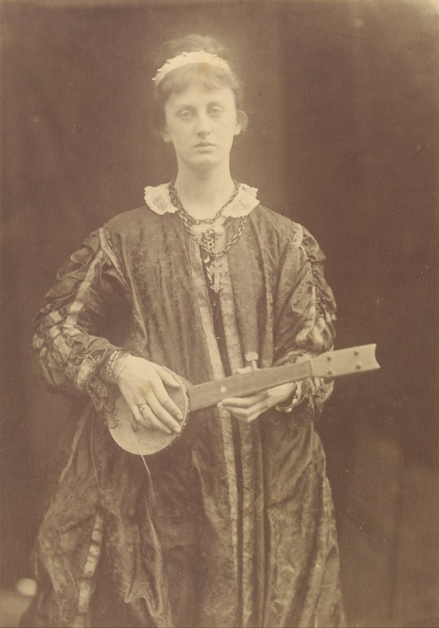 Bazı ilahi umutsuzluğun derinliğinden yaşlar Kalbinde yüksel ve gözlere topla by Julia Margaret Cameron