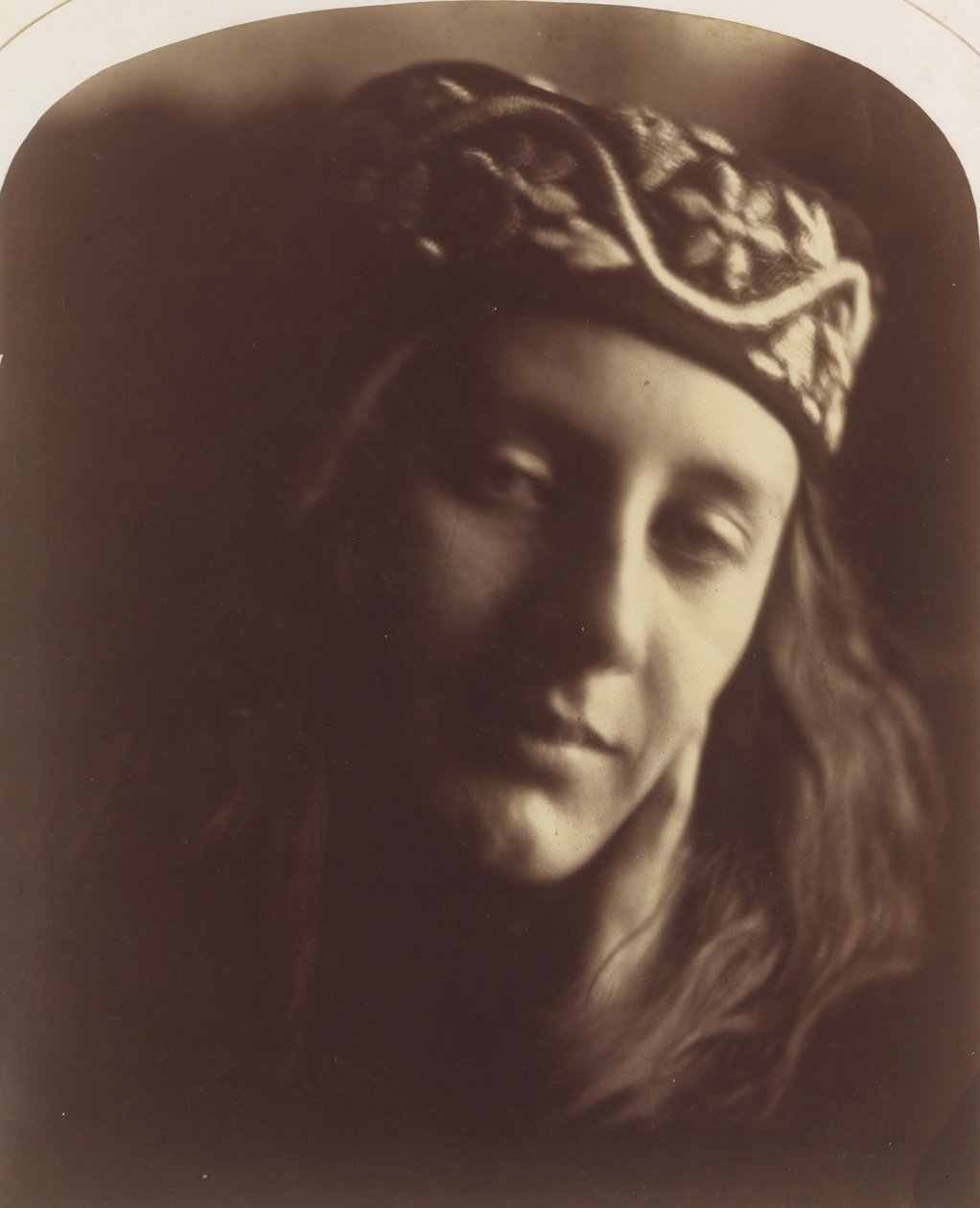 Zoe, Atina Hizmetçisi, 1866. by Julia Margaret Cameron