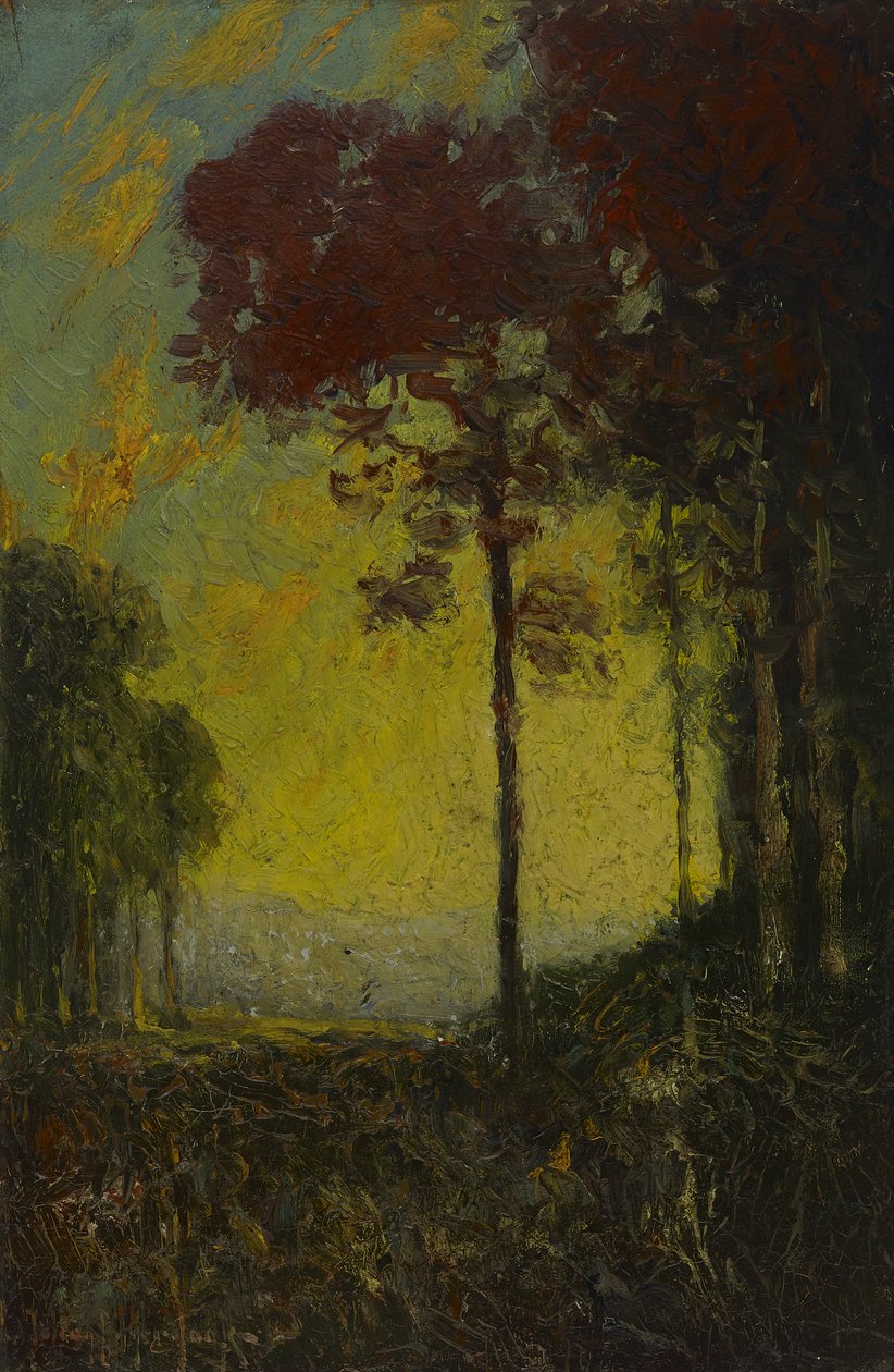 Sonbahar Gün Batımı, 1908 by Julian Onderdonk