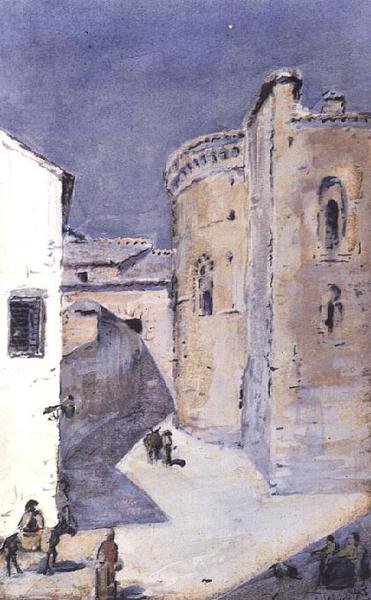 Bir İspanyol Kasabası by Julian Alden Weir