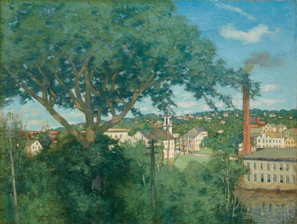 Fabrika Köyü, 1897 by Julian Alden Weir