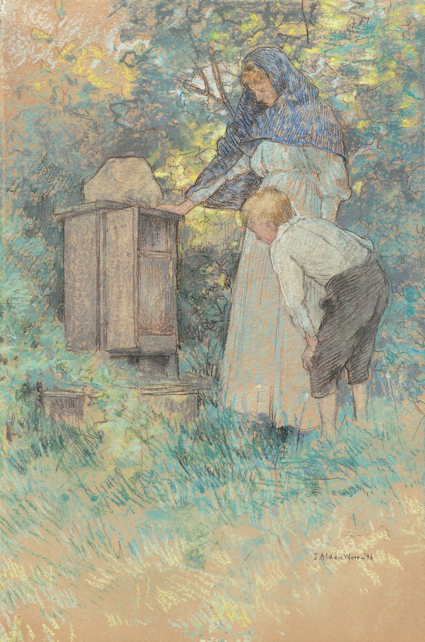 Arıları izlemek by Julian Alden Weir