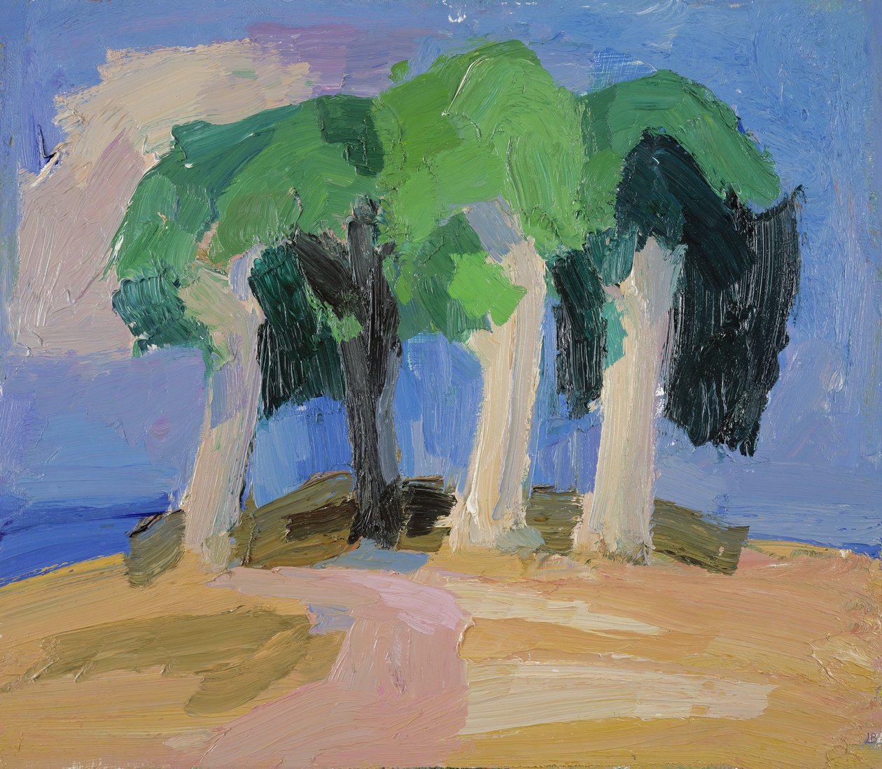 Hill Top, Burford (gemide petrol) by Julian Bailey