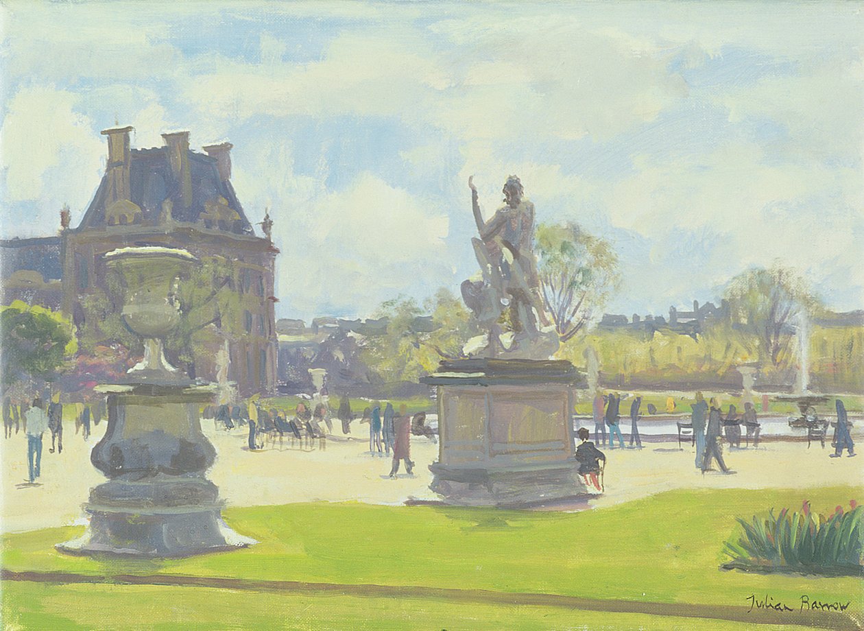 Öğleden sonra Tuileries, Paris by Julian Barrow