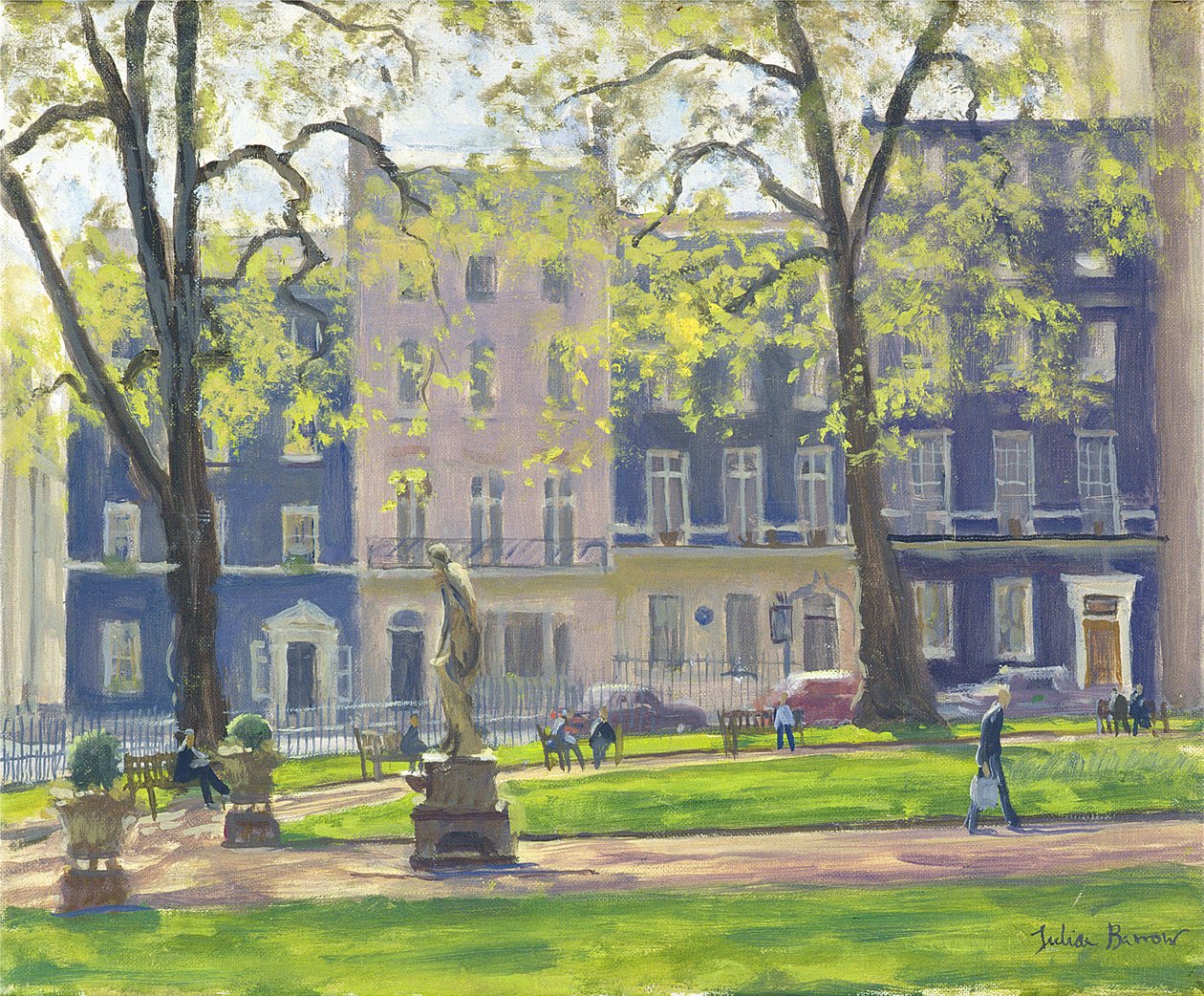 Berkeley Meydanı, Güney Batı Köşesi by Julian Barrow