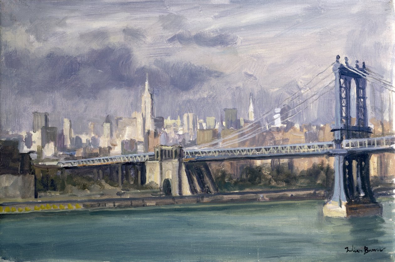 Manhattan Köprüsü, New York, 1996 by Julian Barrow