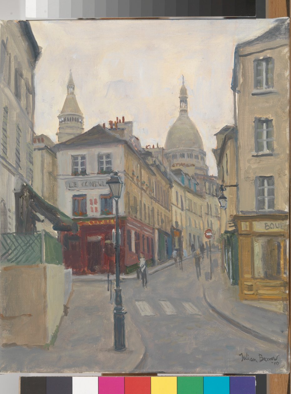 montmartre, 2010 by Julian Barrow