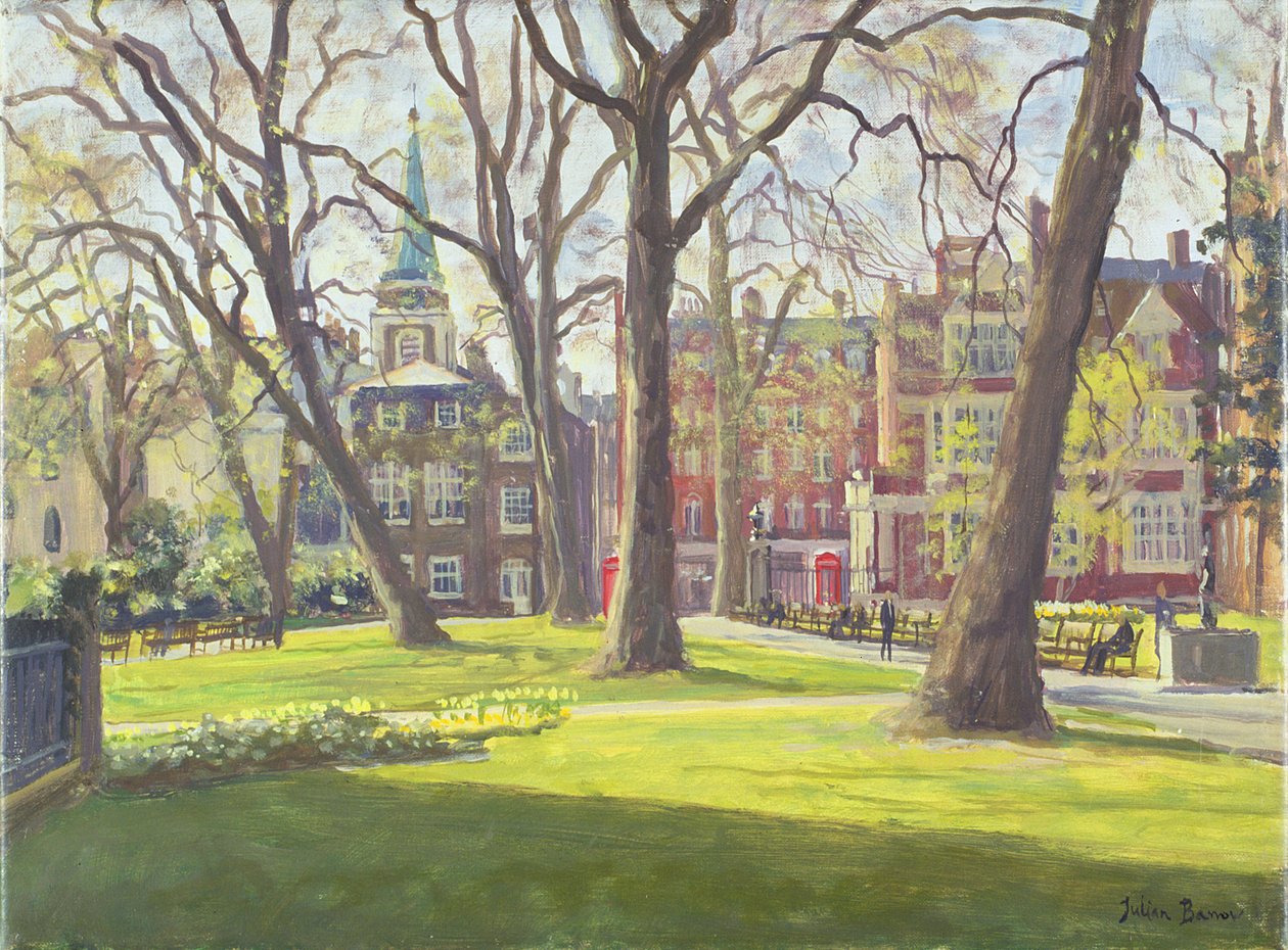 Mount Street Bahçeleri, Londra by Julian Barrow