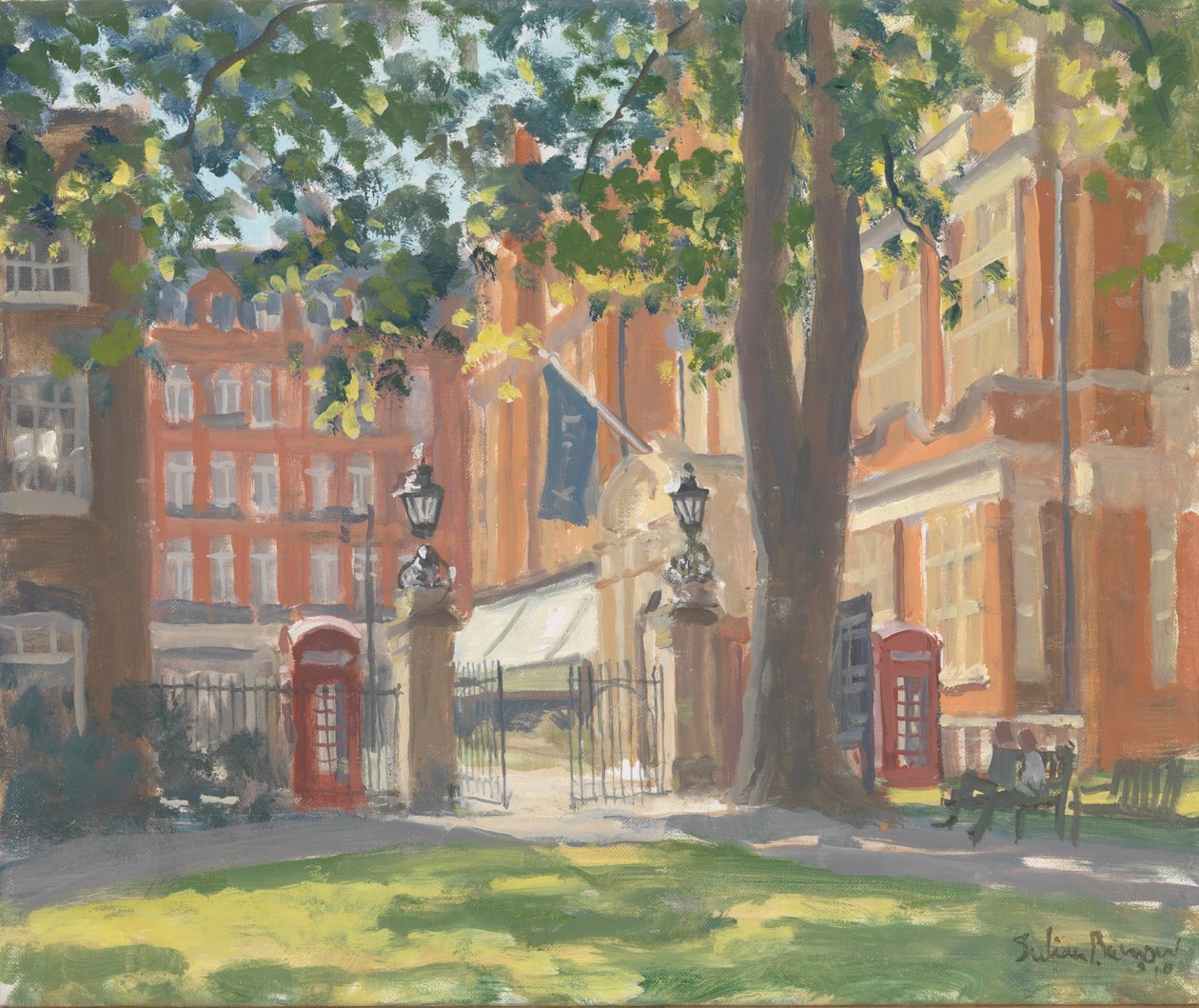 Mount Street Gardens, Londra, 2010 by Julian Barrow