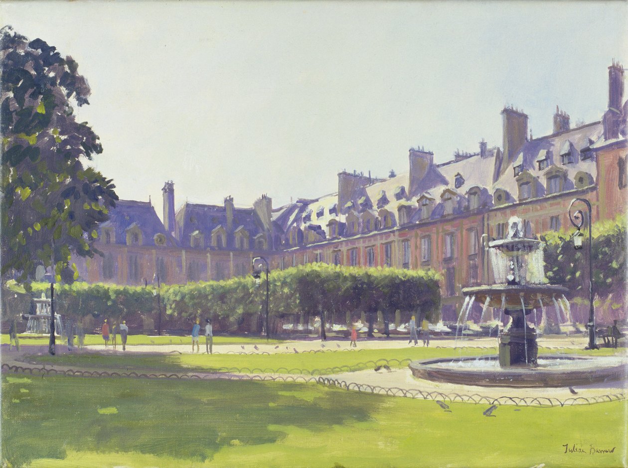 Place des Vosges, Paris by Julian Barrow