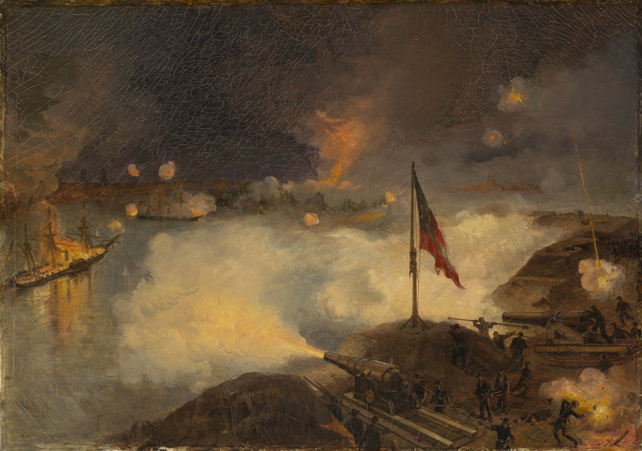 Port Hudson Savaşı, La., 1863, 1886 by Julian Oliver Davidson