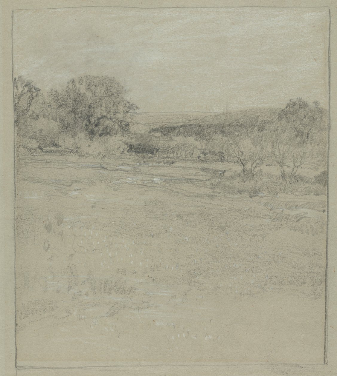 San Antonio yakınlarındaki manzara by Julian Onderdonk