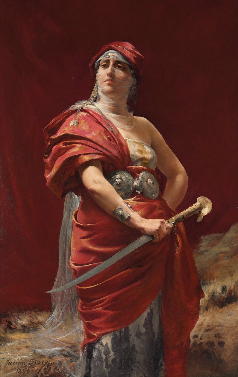 Tragedya, 1885 by Julian Russell Story