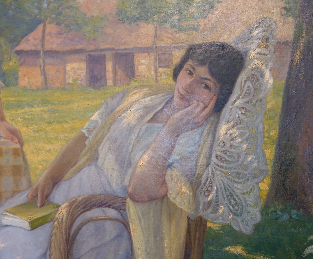 Sous les pommier, elma ağaçlarının altında by Julie de Cistello