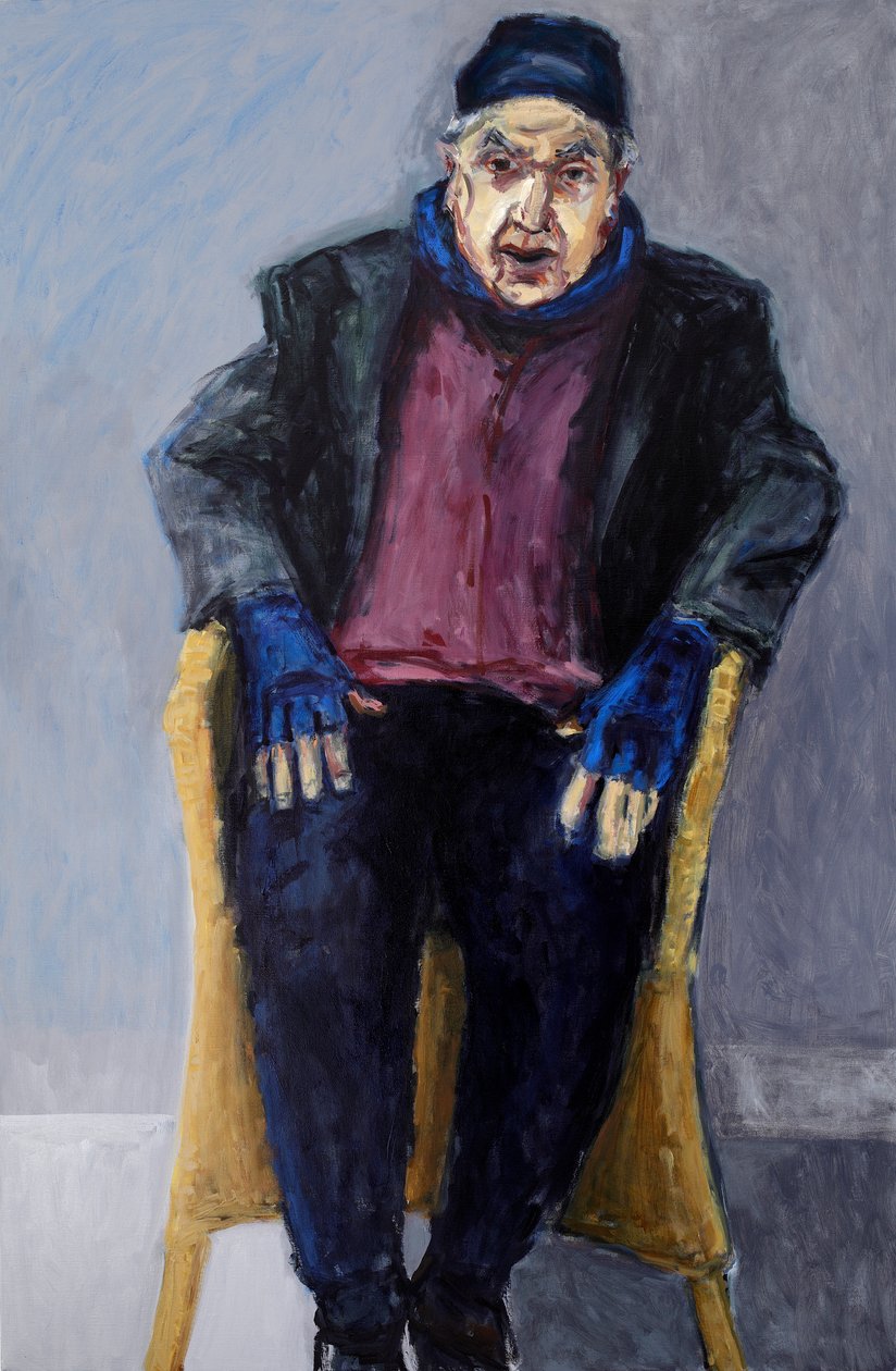Babam, 2011 (tuval üzerine akrilik ve yağlı boya) by Julie Held