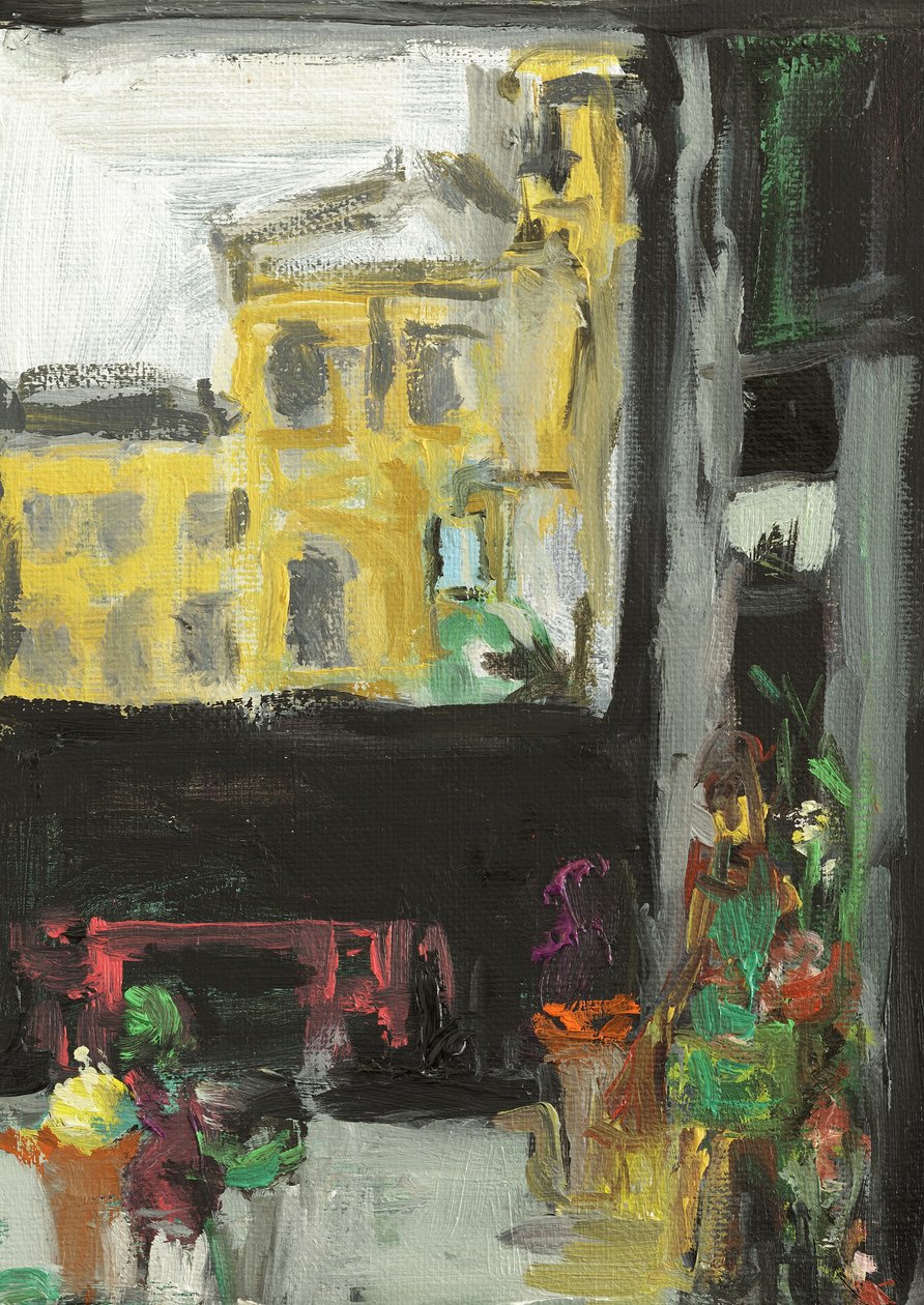 Köprünün Altında-Çiçekçi, 2014, by Julie Held