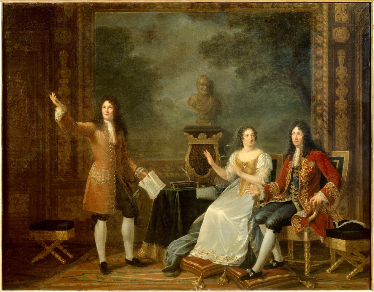 Jean Racine (1639-1699), Louis XIV (1638-1715) ve Françoise d