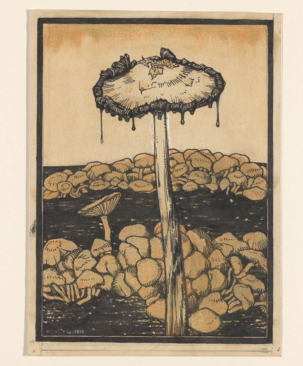 Damlayan mantar by Julie de Graag (signed by artist)
