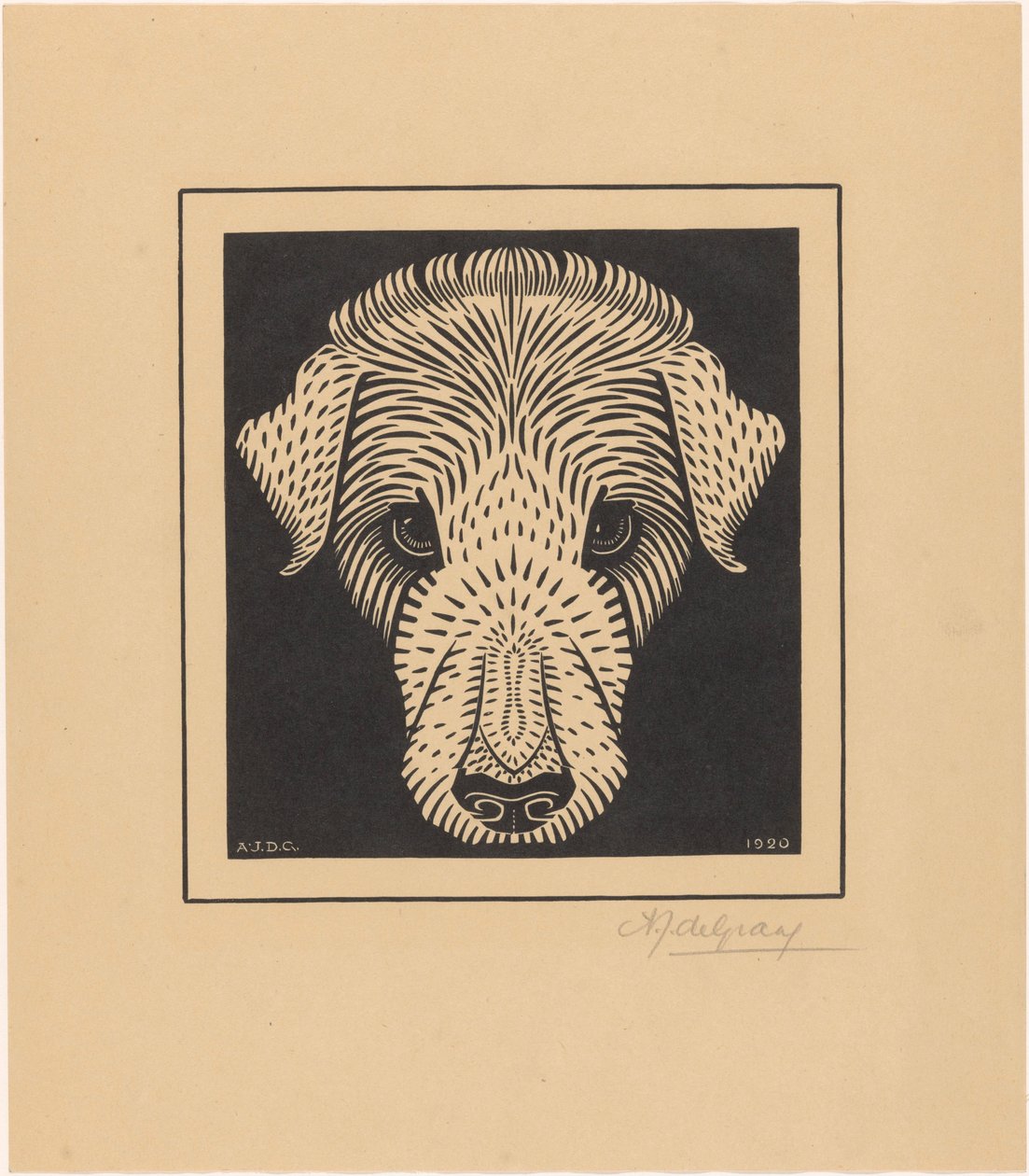 köpek kafası by Julie de Graag (signed by artist)