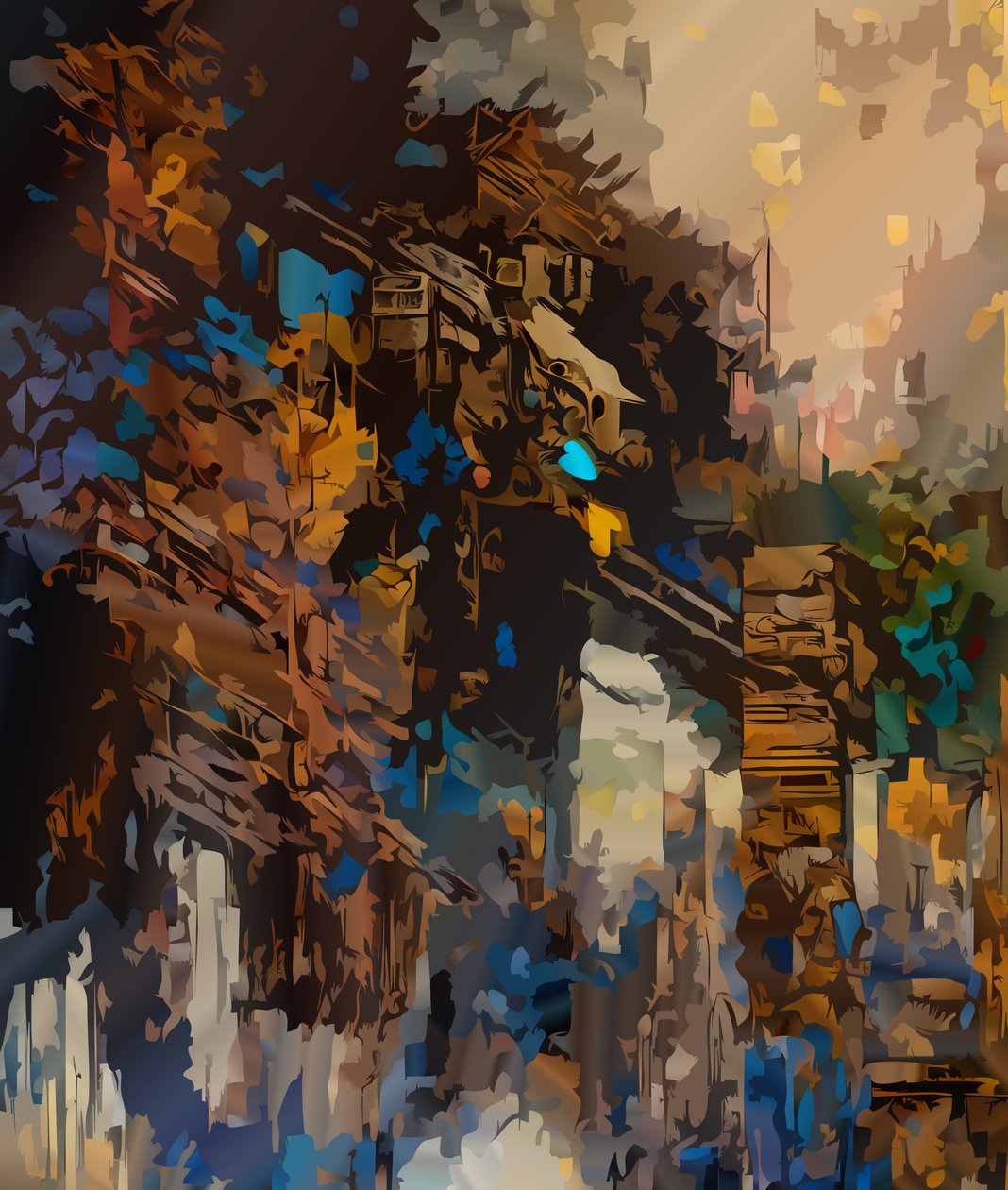 geçiş halindeki şehir by Julien Decapo