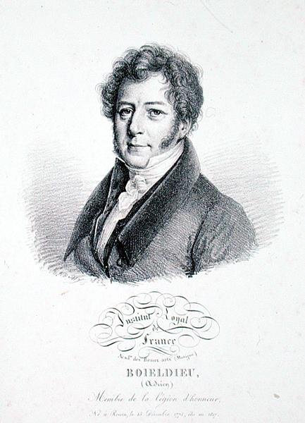 Francois Adrien Boieldieu (1775-1834) 1828 (taş) by Julien Leopold (after) Boilly