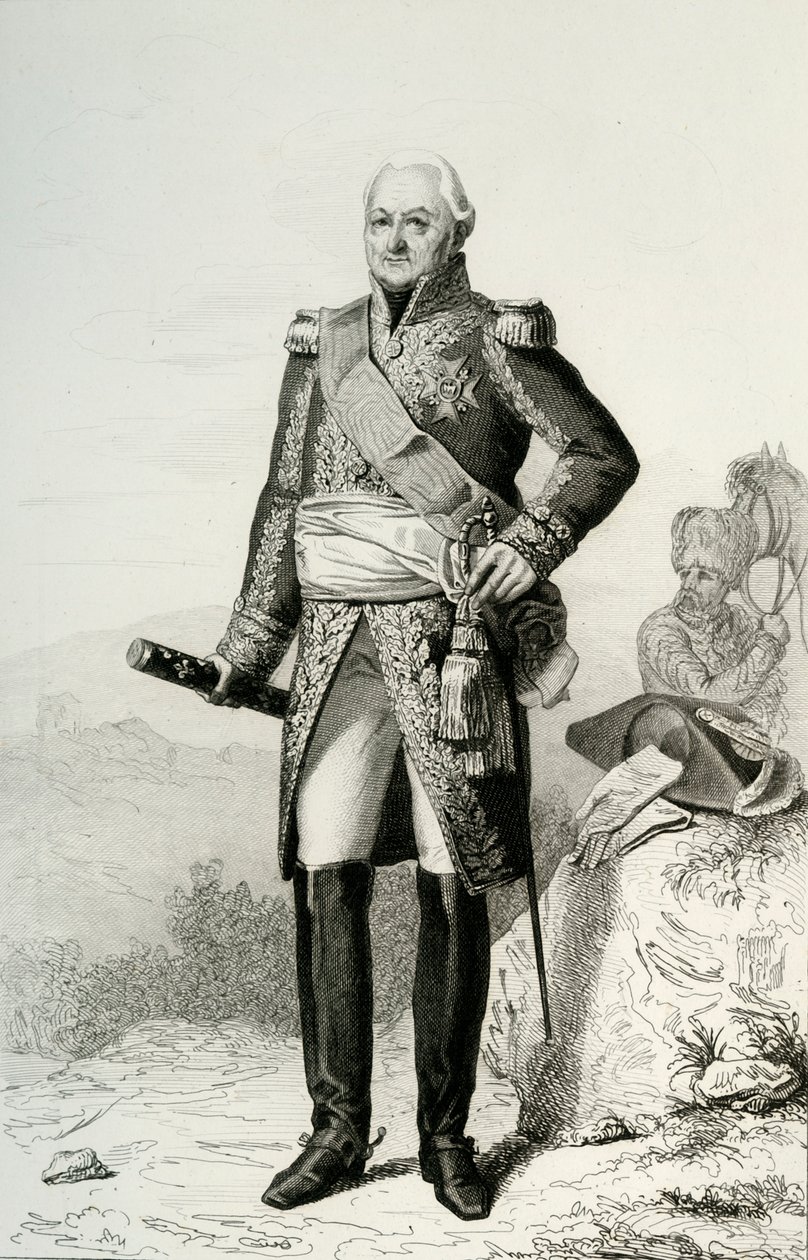 Charles du Houx de Vioménil, 1804, 1839. by Julien Leopold Boilly