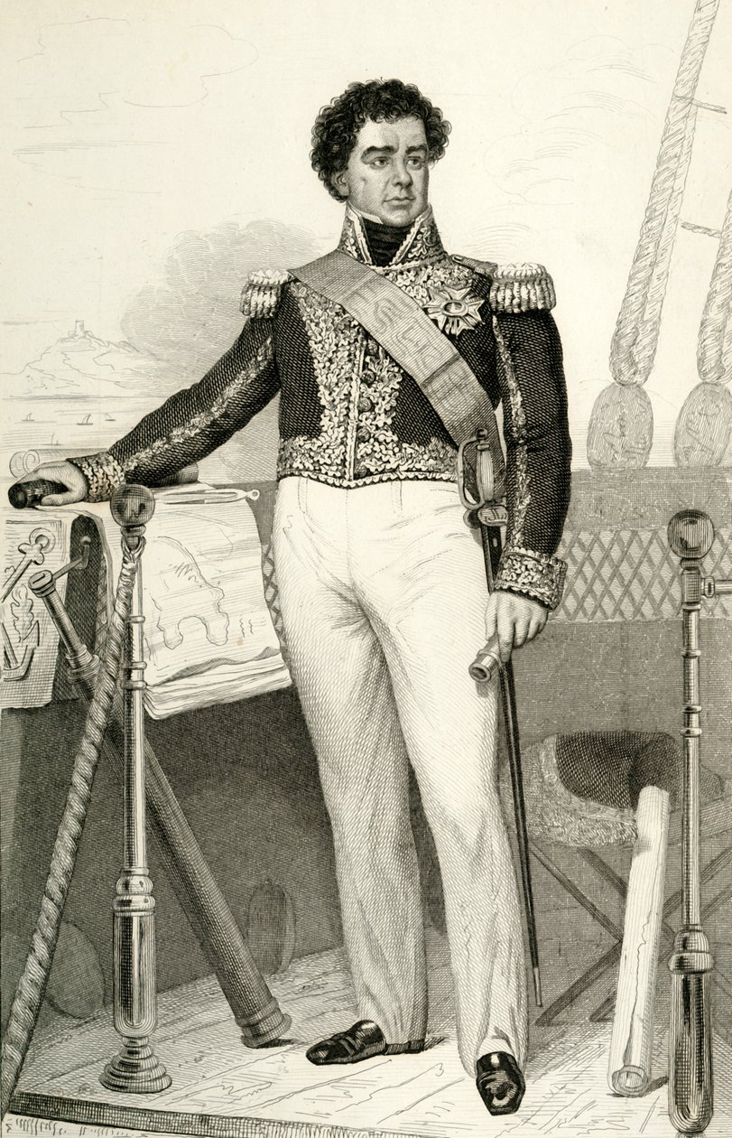 Guy-Victor Duperre, 1804, 1839. by Julien Leopold Boilly