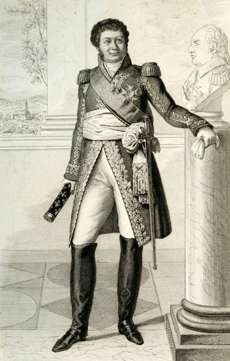 Henri Jacques-Guillaume Clarke, 1804, 1839. by Julien Leopold Boilly