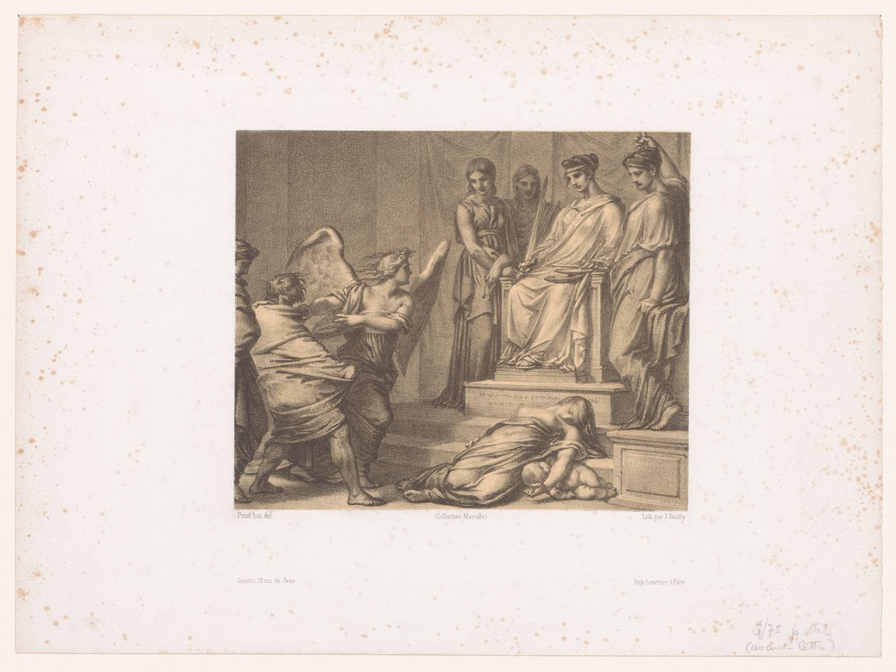 Nemesis en Themis by Julien Leopold Boilly