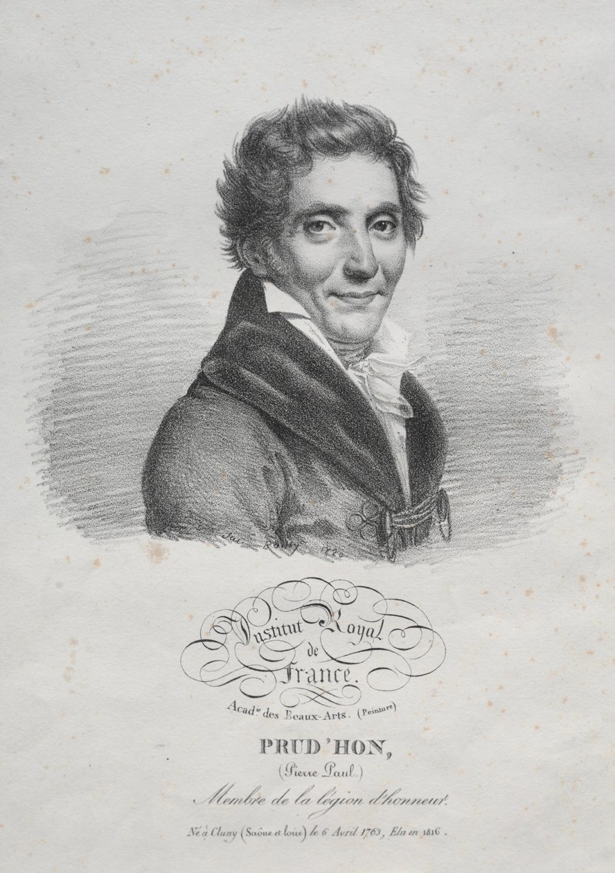 Pierre Paul Prudhon by Julien Leopold Boilly