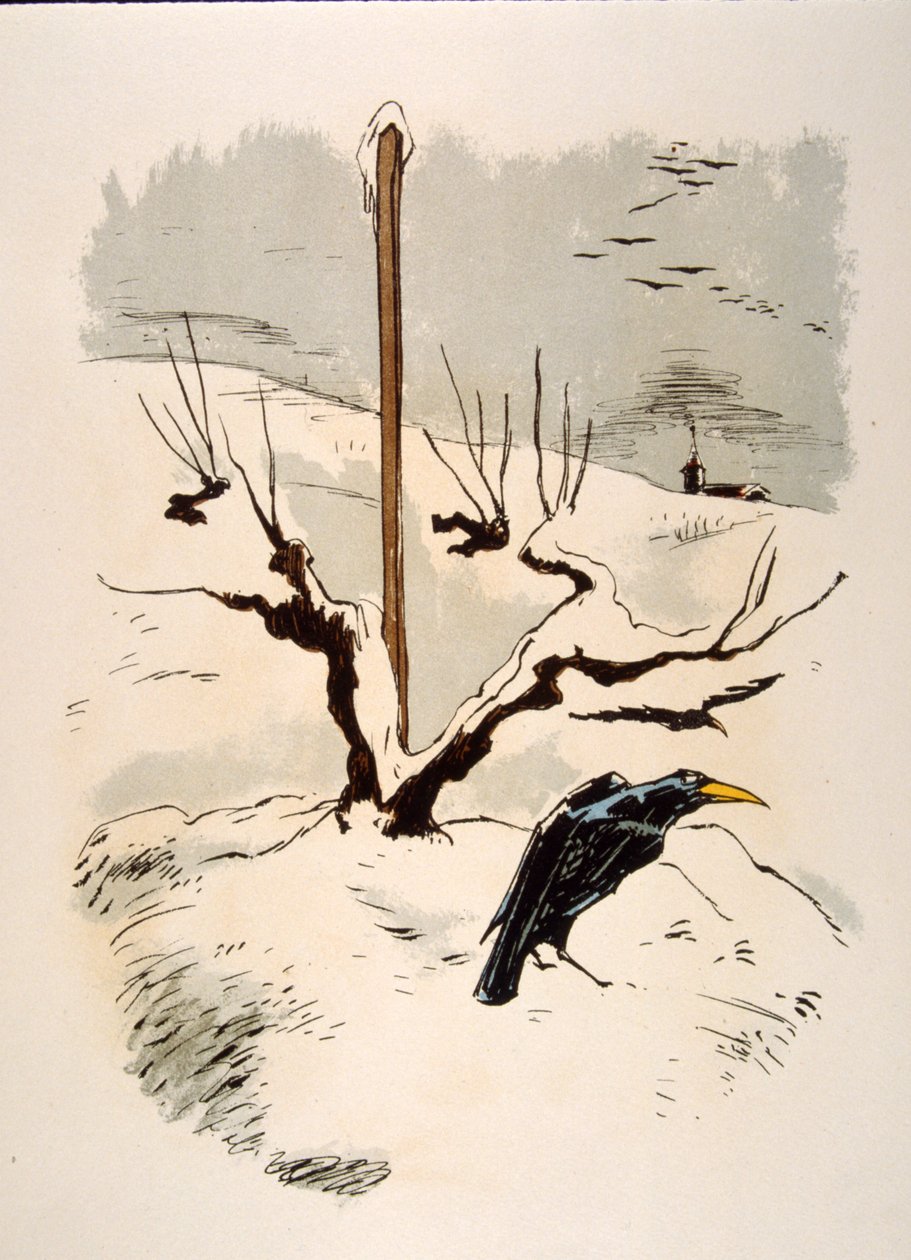 Esprili Şarap İllüstrasyonu 1946. Julien Pavil'in çizimi by Julien Pavil