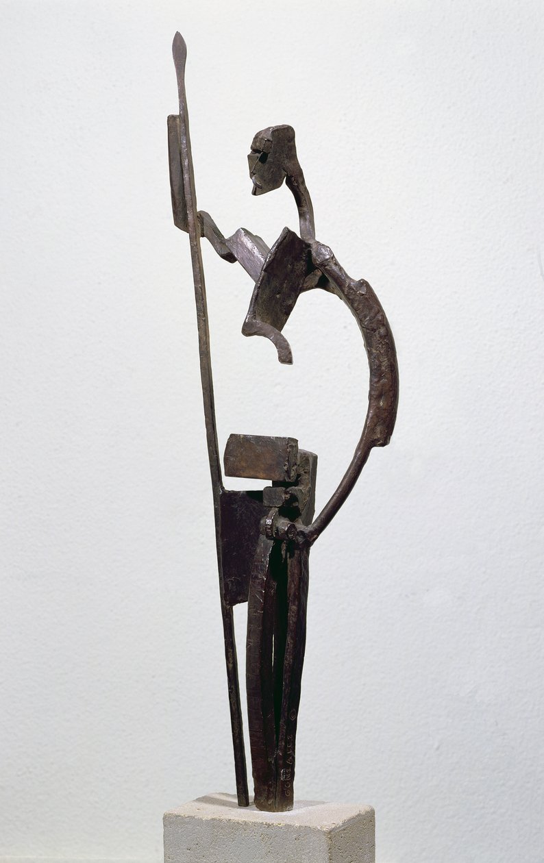 Don Kişot, 1939 (bronz) by Julio Gonzalez