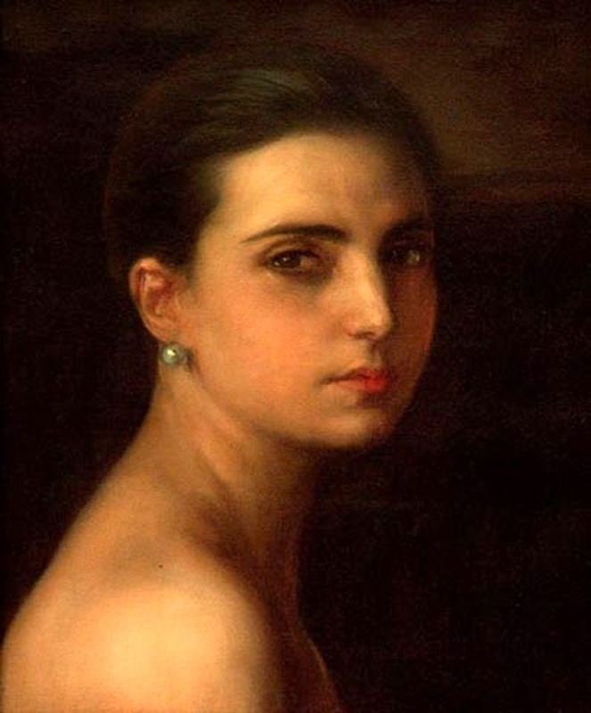Meryem Işık by Julio Romero de Torres