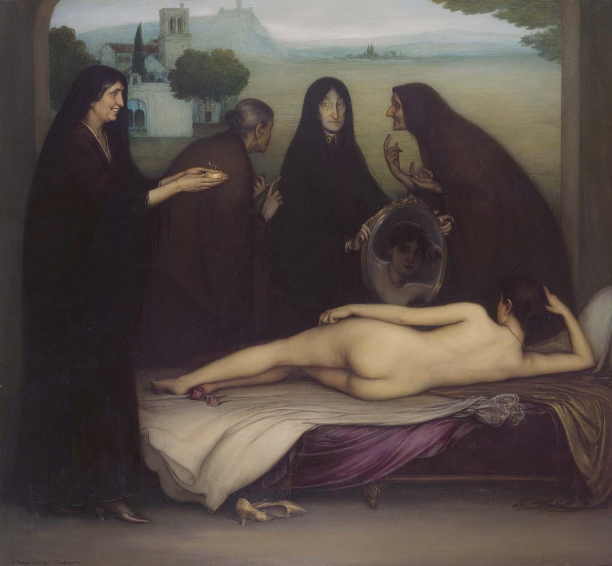 Günah by Julio Romero de Torres