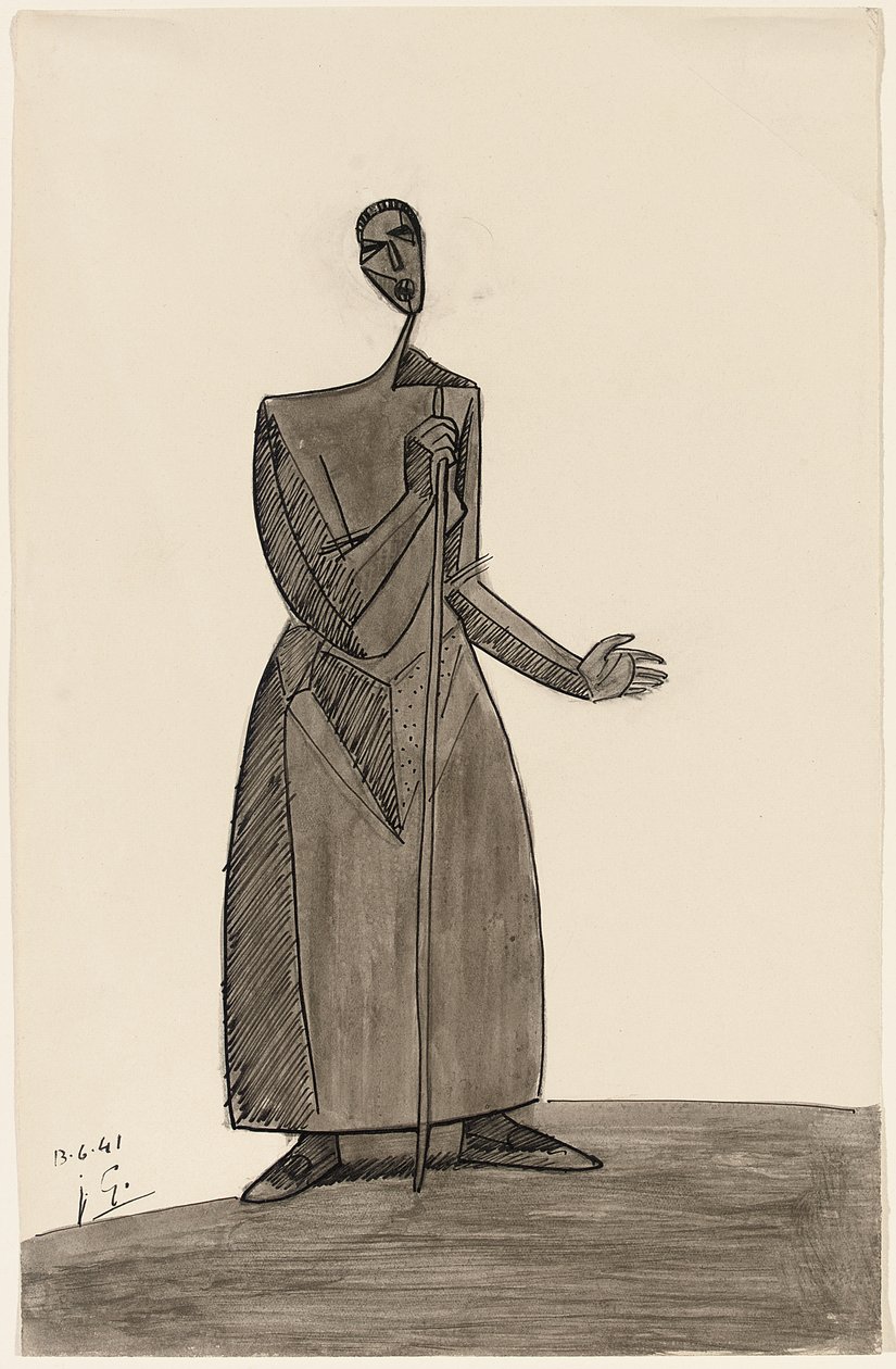 Asalı Köylü, 1941 by Julio Gonzalez