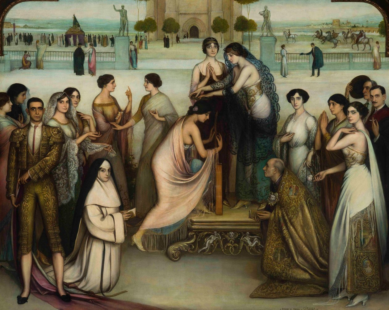Beyitin kutsanması, 1911-1912. by Julio Romero de Torres