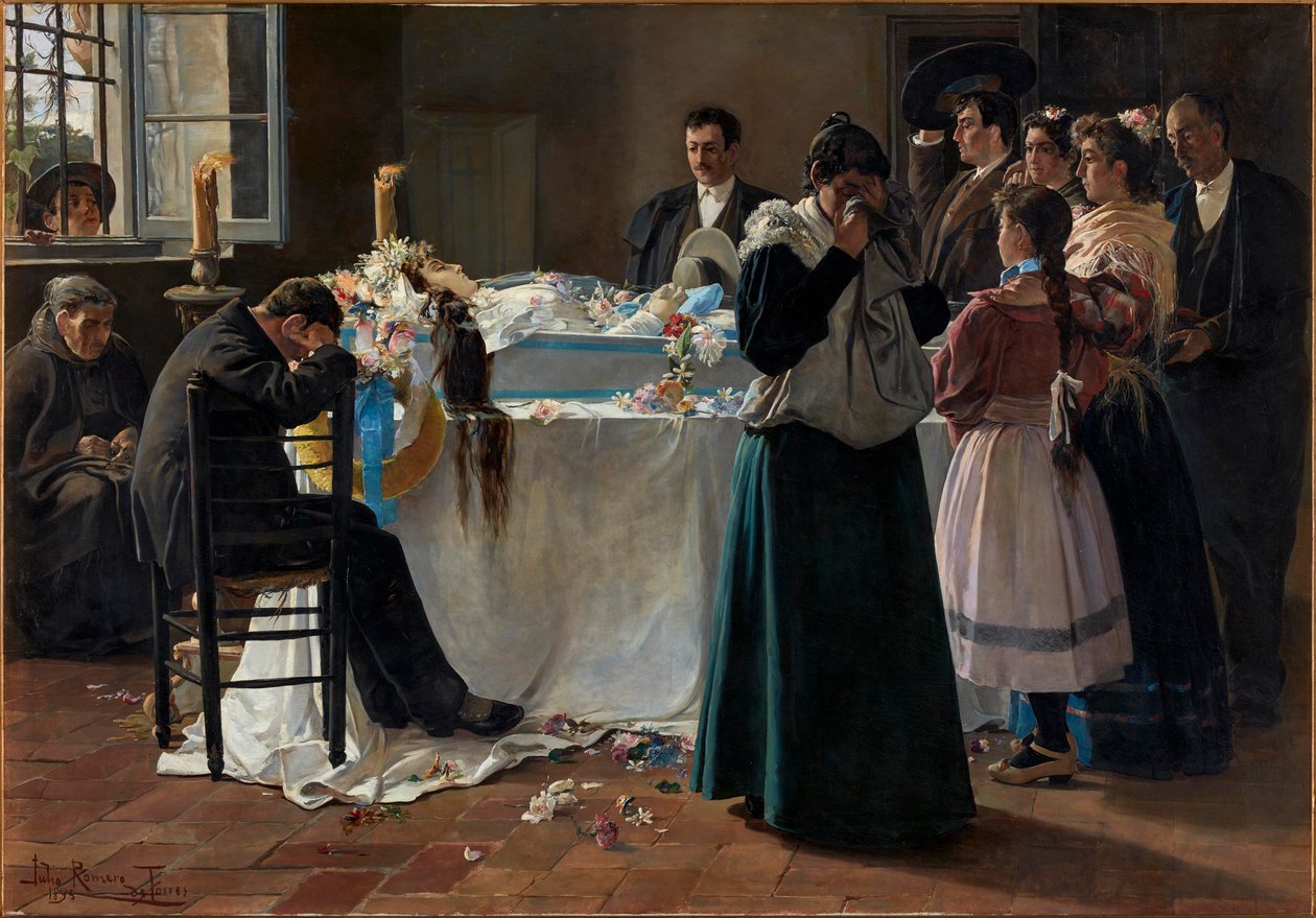 Bak ne kadar güzeldi, 1895. by Julio Romero de Torres