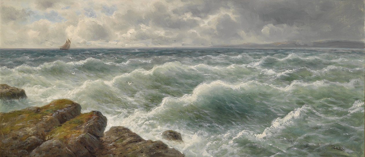 Kıyı manzarası by Julius Rose