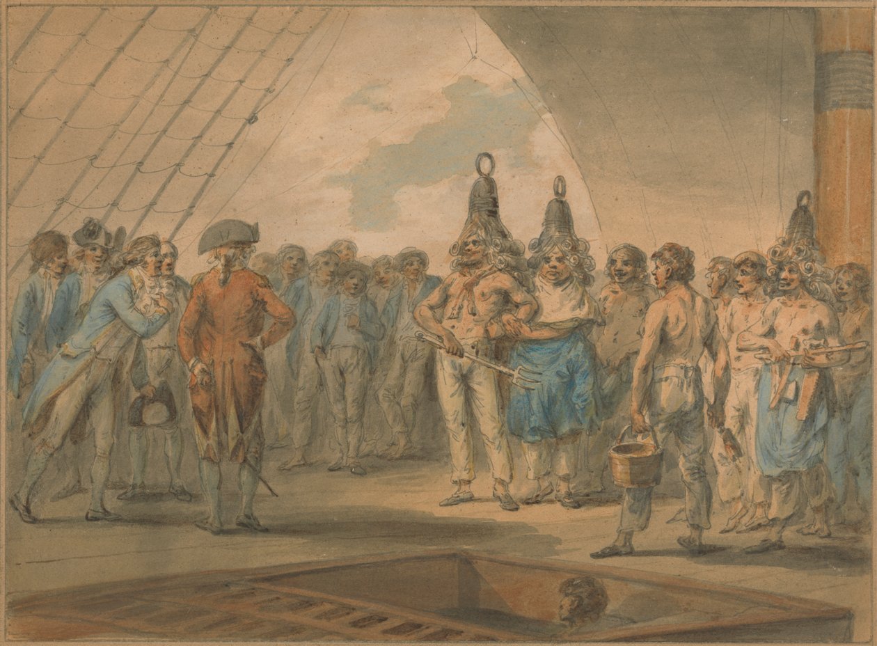 Gemide Çizgi Geçiş Töreni, "Vestal" by Julius Caesar Ibbetson