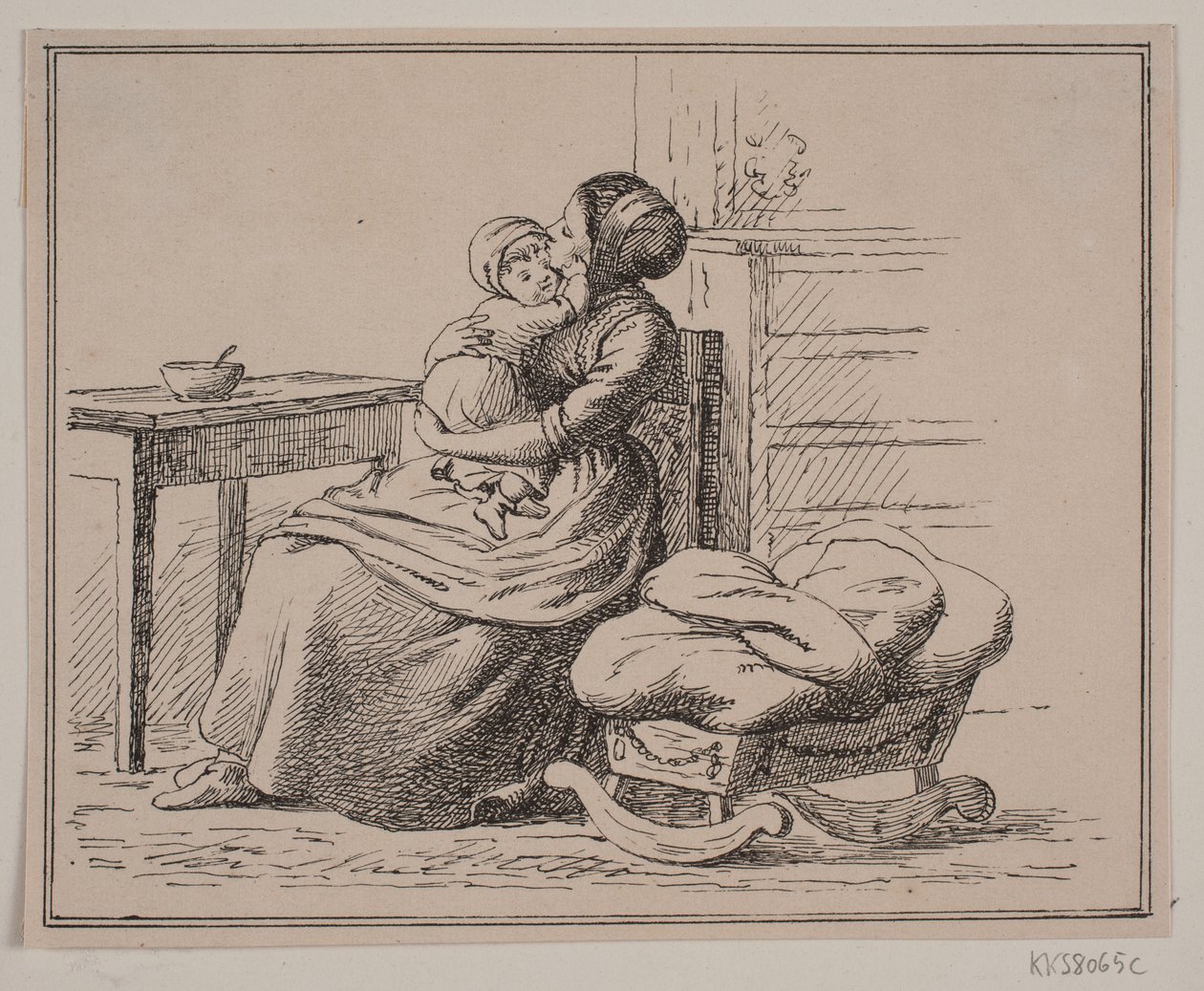 Julius Exner ve Christian Winther tarafından Resimler ve Ayetler için İllüstrasyon by Julius Exner