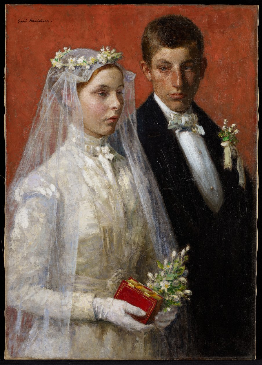 Evlilik, 1893 by Julius Gari Melchers