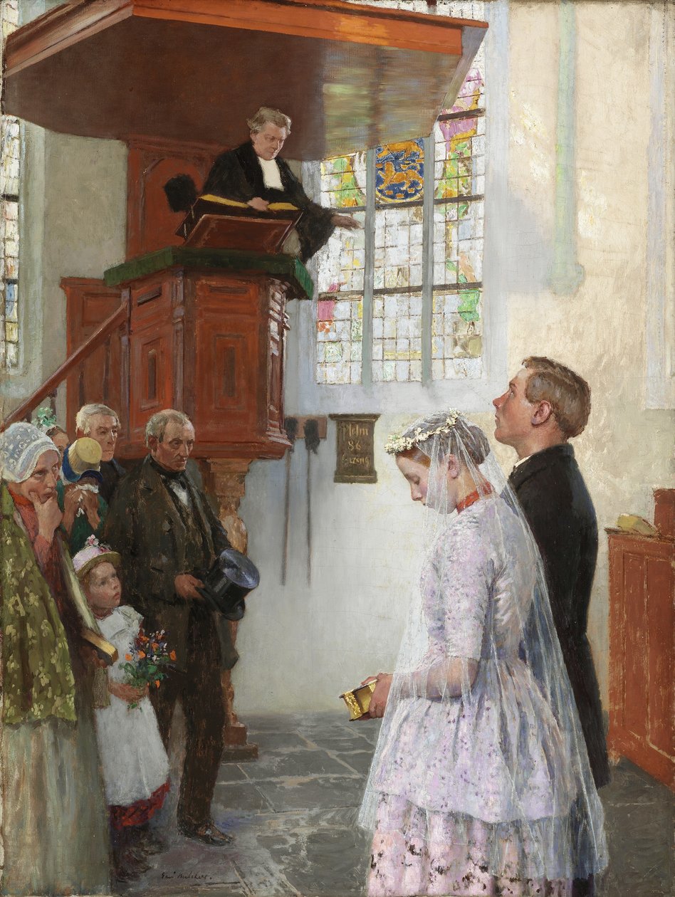 Düğün, c.1900 by Julius Gari Melchers