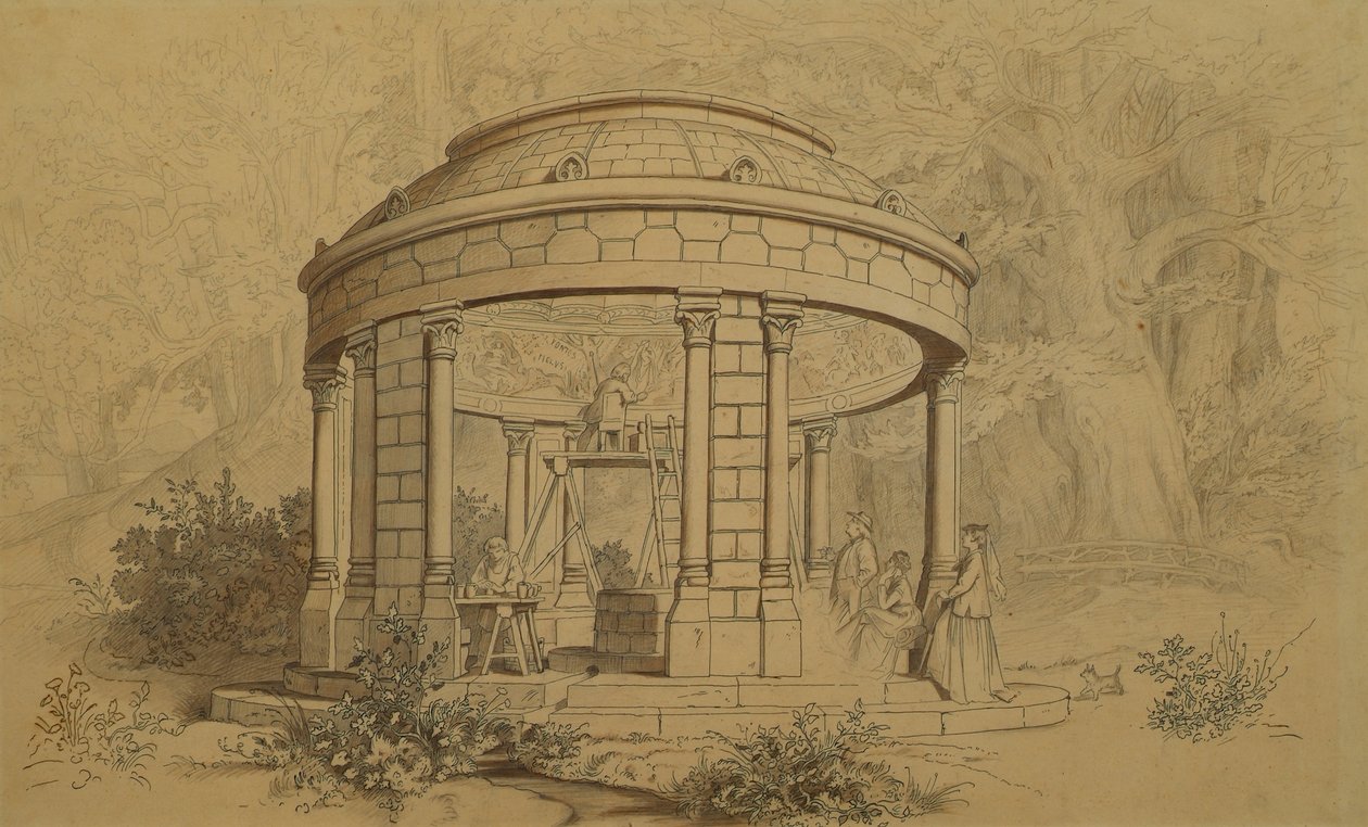 Melusine Tapınağı by Julius Naue