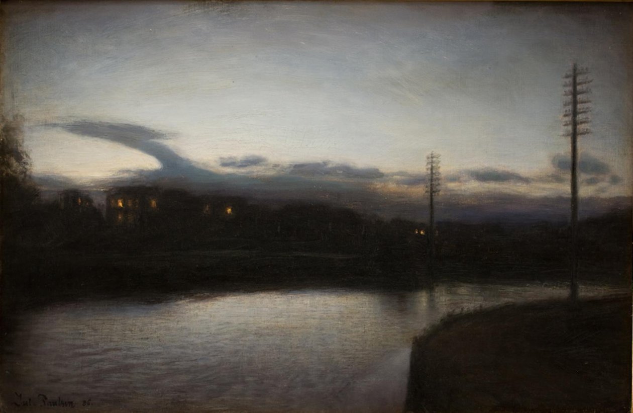 Akşam Manzarası by Julius Paulsen