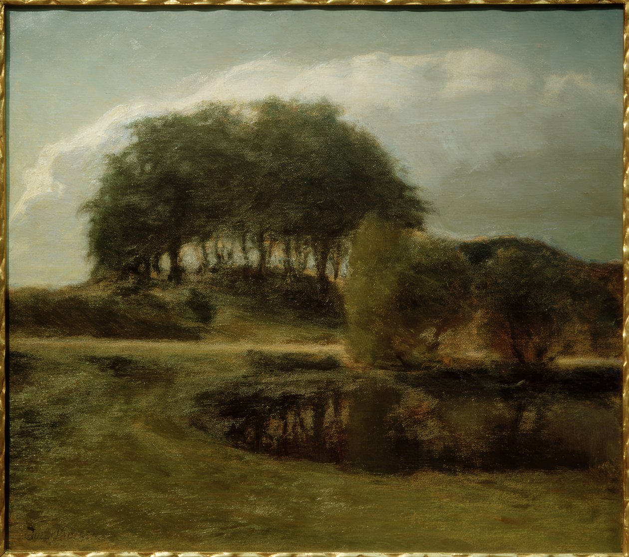 Yaz manzarası. Horneby by Julius Paulsen