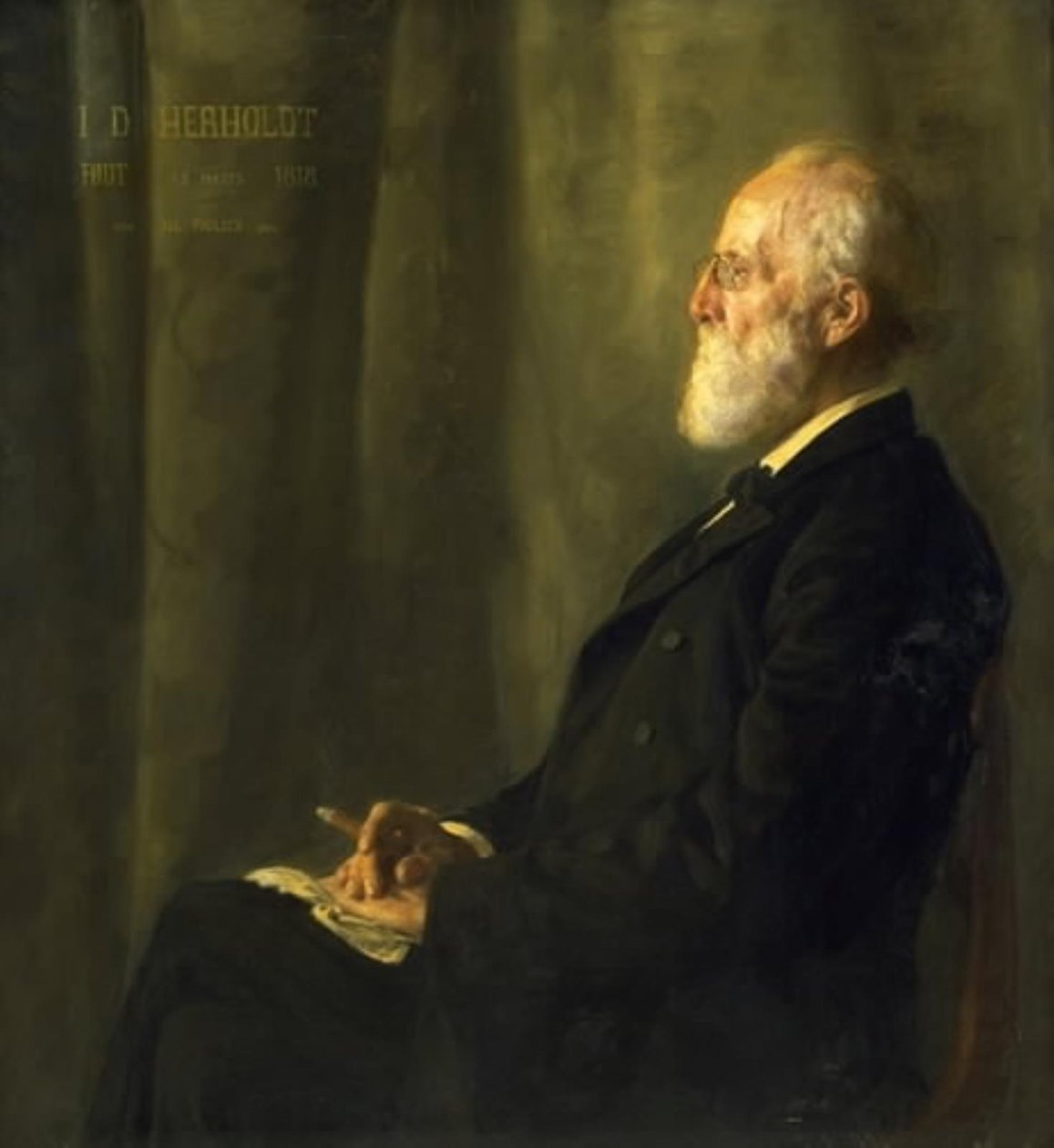 Mimar J.D. Herholdt by Julius Paulsen