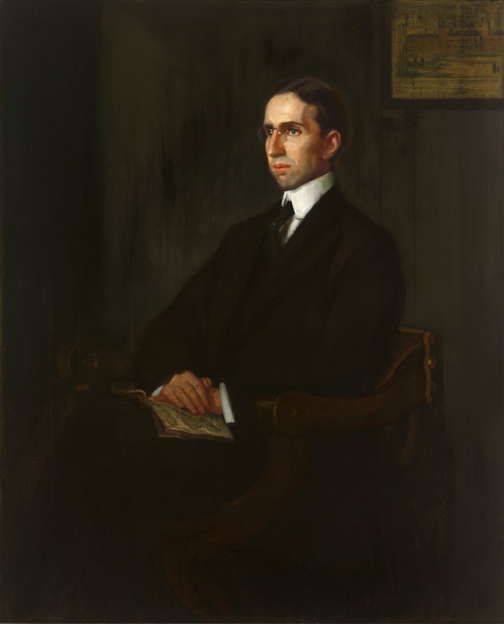 Anson Phelps Stokes, c. 1900. by Julius Rolshoven