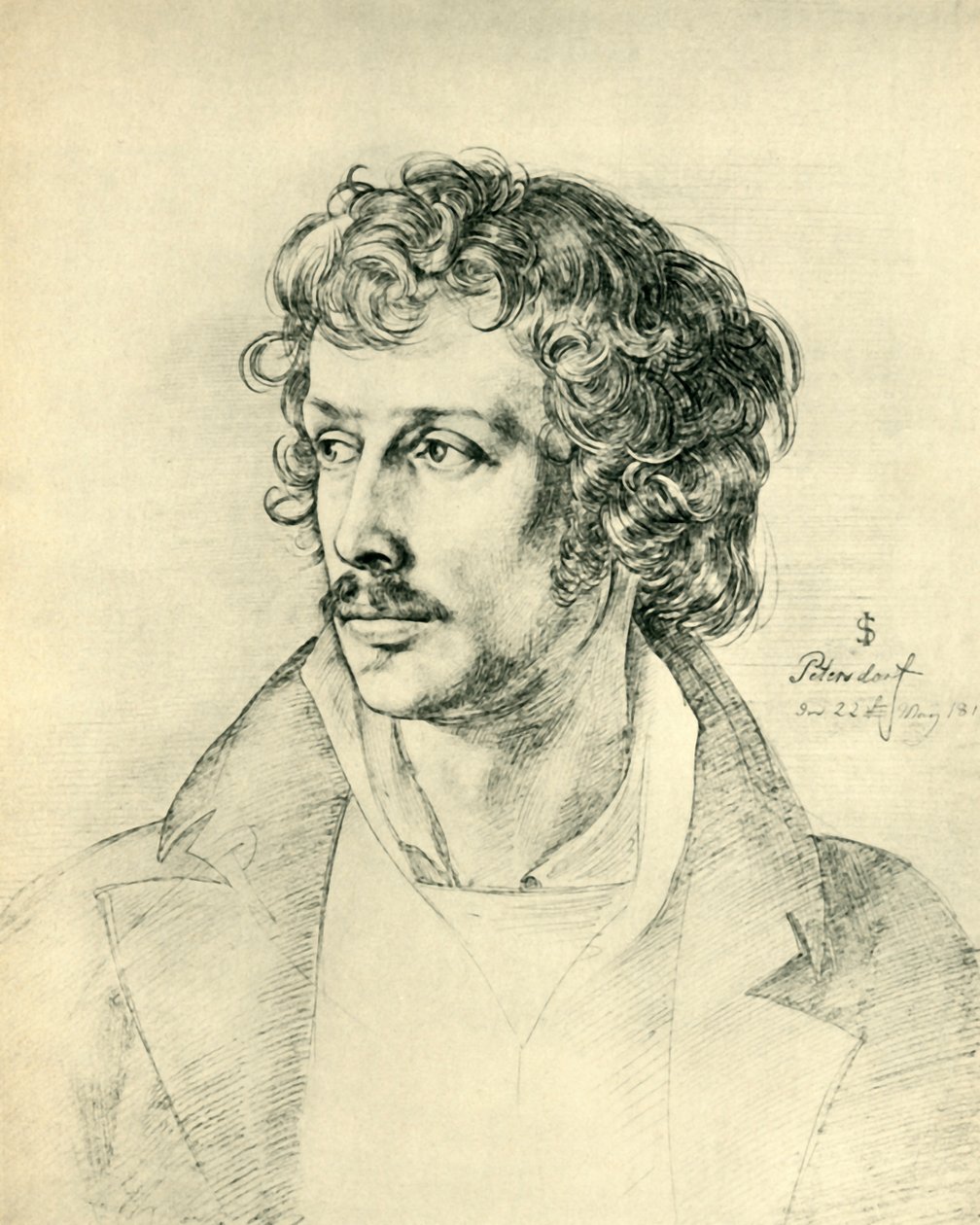 Friedrich Olivier, 1816, 1943. by Julius Schnorr von Carolsfeld