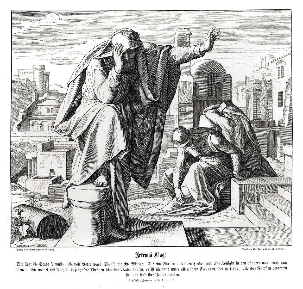 ağıtlar by Julius Schnorr von Carolsfeld